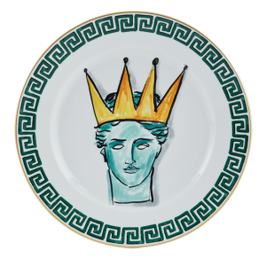 Ginori Il Viaggio Di Nettuno White Dinner Plate - 11"